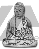 Figur beton - Buddha