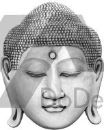 Mask beton - Buddha