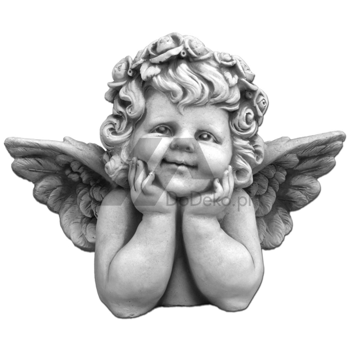 Beton engel - dekorativ figur